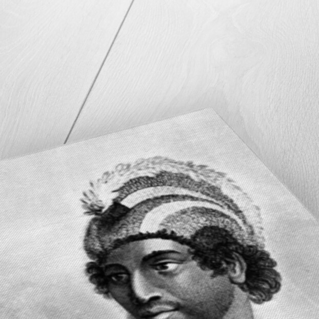 Portrait of Kaneena, a Chief of the Sandwich Islands in the North Pacific Ocean by John Webber