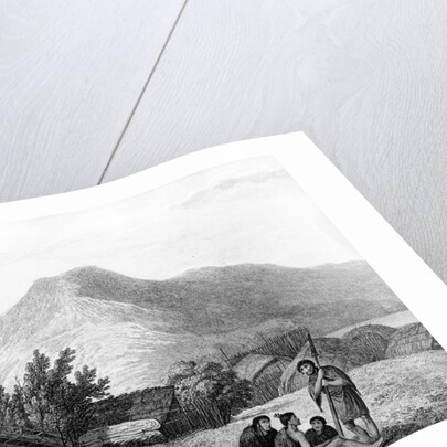 The Inside of a Hippah in New Zealand by John Webber