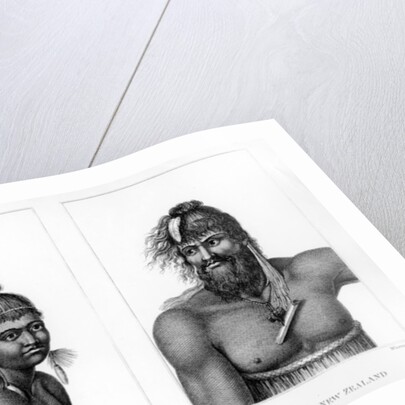 Two Savages of New Zealand by Jean (after) Piron