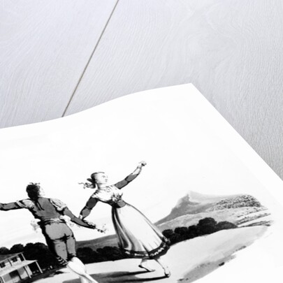 The Boleras Dance by Rev. William (after) Bradford