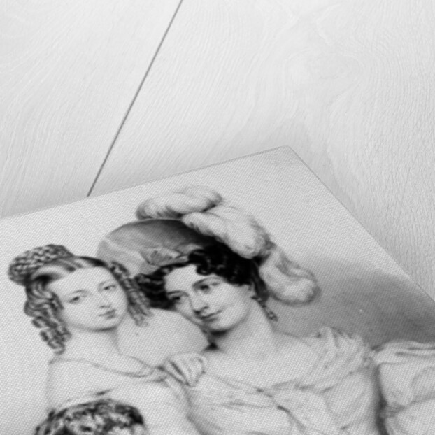 Queen Victoria and her mother Princess Victoria, Duchess of Kent and Strathearn by George (after) Hayter