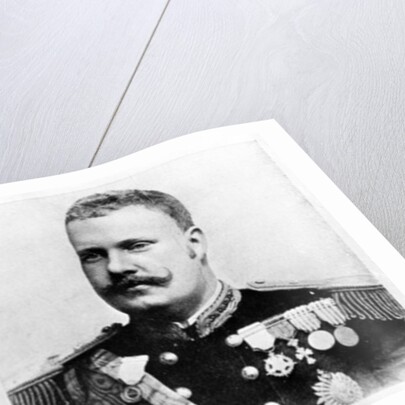 Luís Filipe, Prince Royal of Portugal, Duke of Braganza and his father, King Carlos I of Portugal and the Algarves, c.1900 by Anonymous