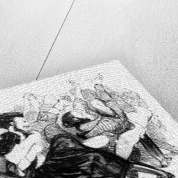 Le Bal Chicard, c.1840 by French School