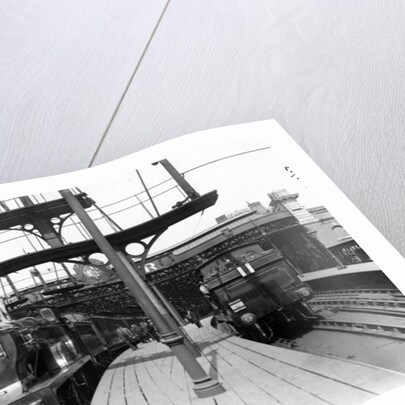 Platforms at Charing Cross Station, 1913 by English Photographer
