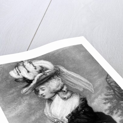 Lady Letitia Lade, mezzotint by Frederick Bromley, c.1785 by Joshua Reynolds