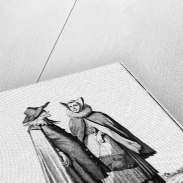 A Jewish Couple from the Frankfurter Judengasse, 1703 by Christoph Weigel