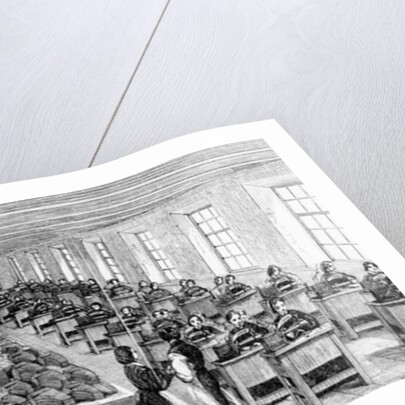 The Machine-room at Somervell Brothers, Netherfield, Kendal by English School