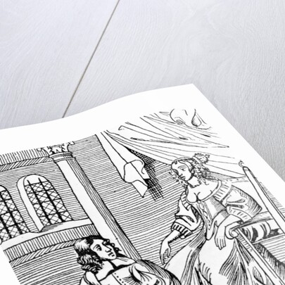 A Seventeenth-Century Shoemaker Fitting a Distinguished Customer by (after) English School