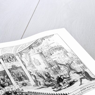 The Last Scene of the Triumph of Reform or the Fall of the Boro'mongers, 1832 by Charles Jameson Grant