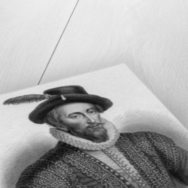 Sir Walter Raleigh, print made by S. Freeman by Marcus the Younger (after) Gheeraerts