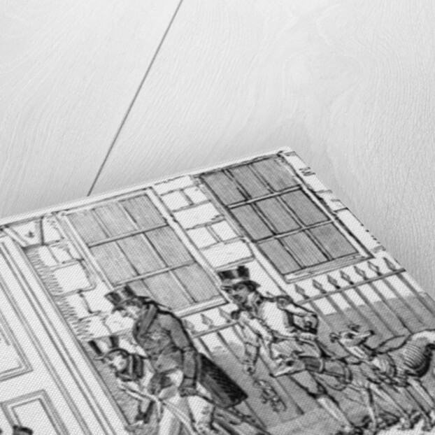 Chimney Sweeping with Geese by English School