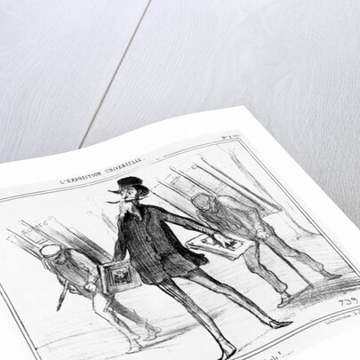 The Triumphal March by Honore Daumier