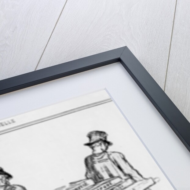 Refreshment stall during a heat wave at the Paris Universal Exhibition by Honore Daumier