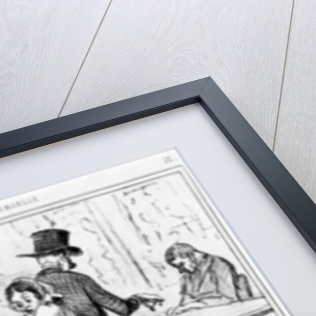 Turnstile at the Universal Exhibition in Paris by Honore Daumier