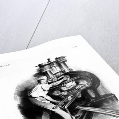 Ah! You want to meddle with the press by Honore Daumier