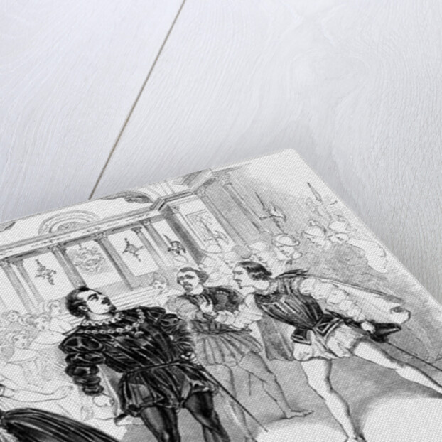 Scene from Costa's Opera of 'Don Carlos', 1844 by English School