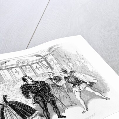 Scene from Costa's Opera of 'Don Carlos', 1844 by English School