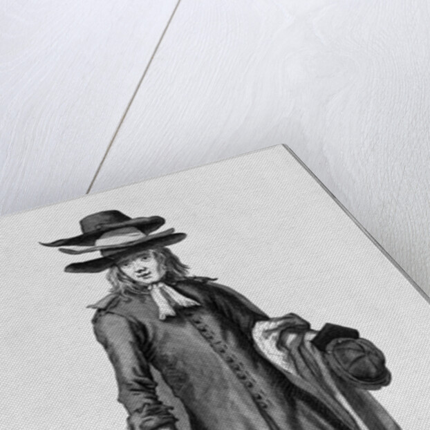 Street vendor selling old Cloaks, Suits and Coats, 1666 by English School