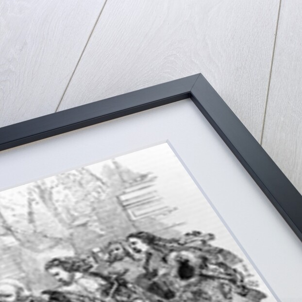 Scene from Verdi's Opera 'La Triviata' at Her Majesty's Theatre, 1856 by English School