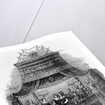 Her Majesty's State visit to the Royal Italian Opera, Covent Garden, 1848 by English School