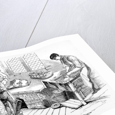 A day at the Royal Porcelain works, Worcester, 1843 by English School