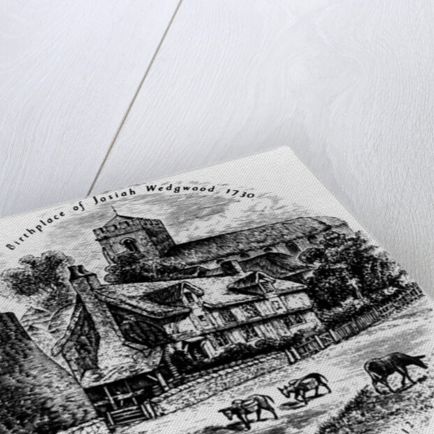 The Churchyard works and St. John's Church, Burslem, 19th Century by English School