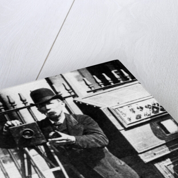 A traveling photographer, 19th Century by English Photographer