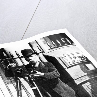 A traveling photographer, 19th Century by English Photographer