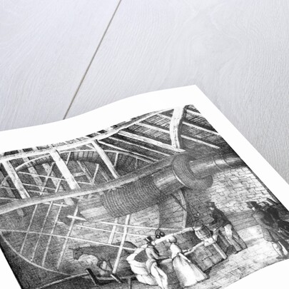 Well hoist driven by a Donkey, c.1870 by English School