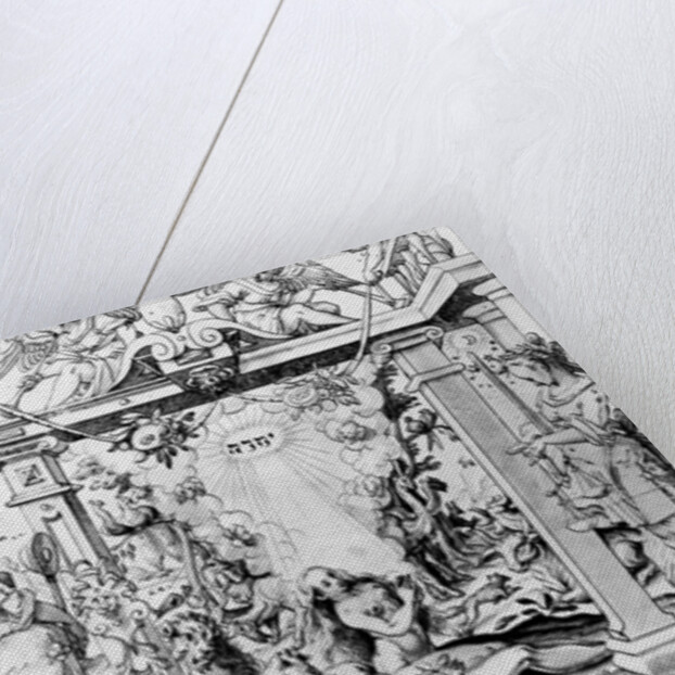 Adam and Eve, 1609 by European School