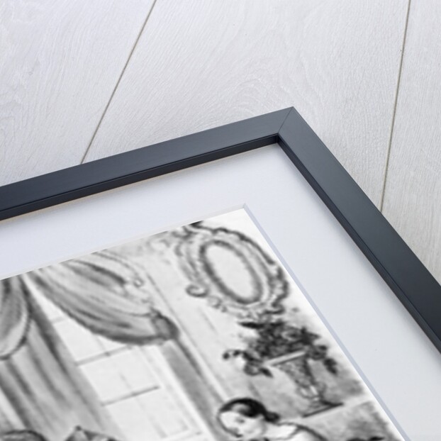 The Royal Children in the Nursery, by T. H. A. E., 1847 by English School