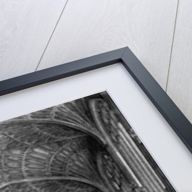 King's College Chapel from 'Cantabrigia Illustrata' c.1690 by David Loggan