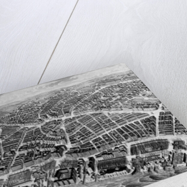 Panoramic View of Liverpool, after a watercolour by Ackerman, 1847 by English School