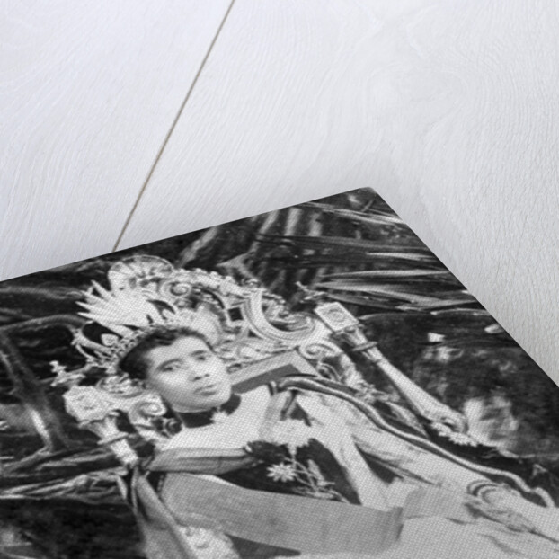 Queen Ranavalona III, circa 1890 by French Photographer