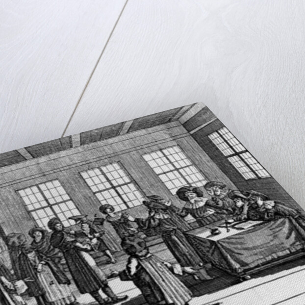 Illustration taken from the 'Jüdisches Ceremonial, oder Beschreibung dererjenigen Gebrduche' by Paul Christian Kirchner, 1724 by German School