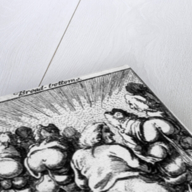 Broad Bottoms, 1745 by English School