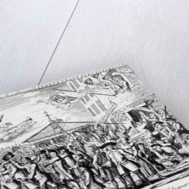 The Humours of the Westminster Election or the Scald-Miserable Independent Electors in the Suds, 1747 by English School