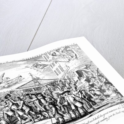 The Humours of the Westminster Election or the Scald-Miserable Independent Electors in the Suds, 1747 by English School