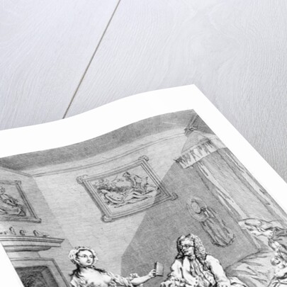 The Corn Cutter by Bob Funney, 1735-1765 by English School