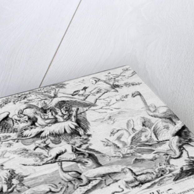 The Whole State of Europe, or An Hieroglyphick for the Election of an Emperor of Germany, 1741 by English School