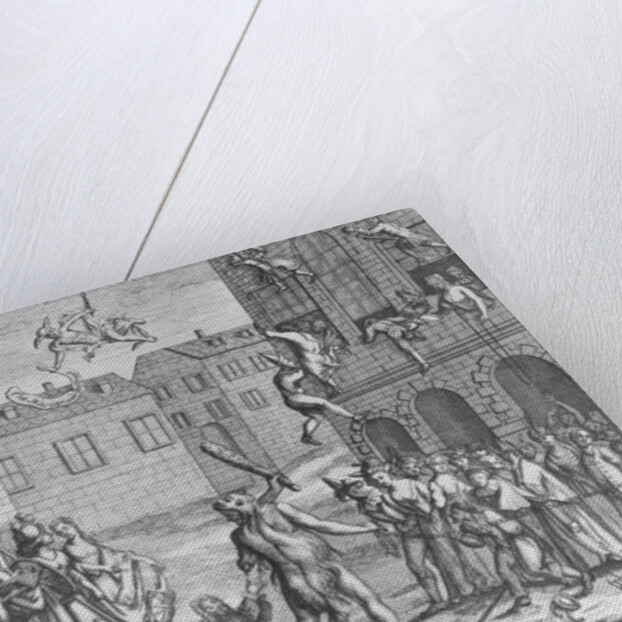 Hei! Degeror O! I am undone! Circa 1724 by English School