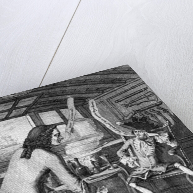 The Naval Nurse, or Modern Commander, 1750 by English School