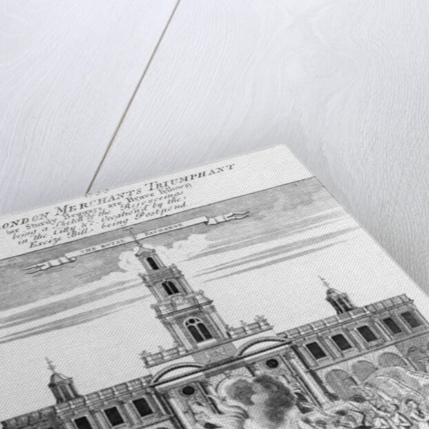 The London Merchants Triumphant, 1733 by English School