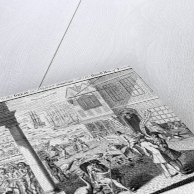 The Gothamites in Council, 1761 by English School