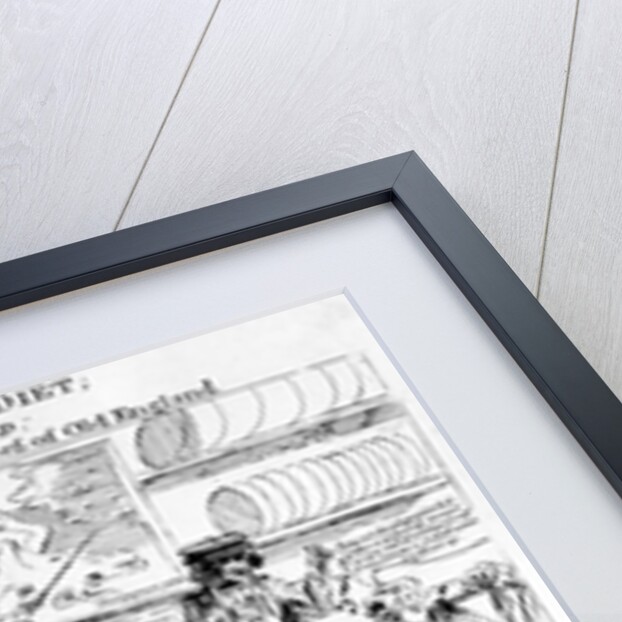 Change of Diet, A Ballad, 1757 by English School