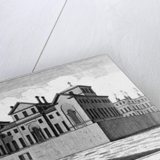 The South East View of the Middlesex Hospital, 1745 by Haynes King