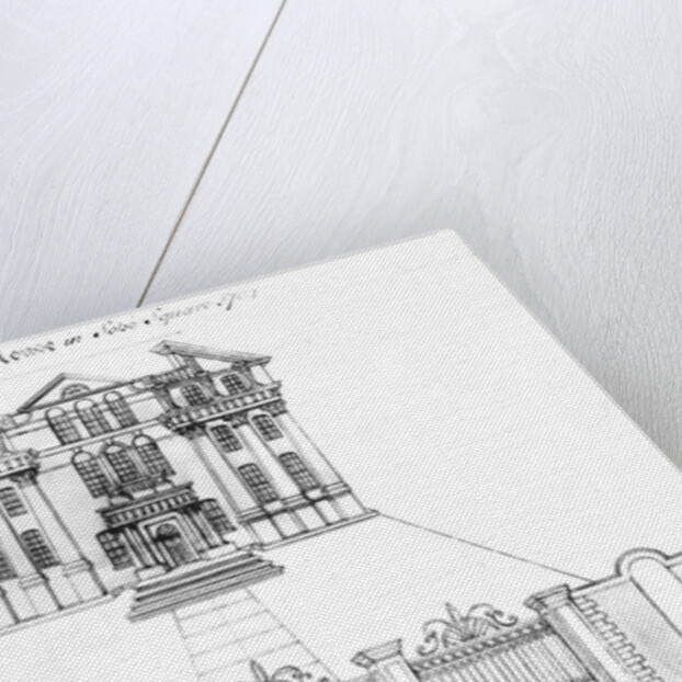 Lord Bateman's House in Soho Square, 1764 by Haynes King