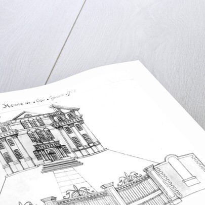 Lord Bateman's House in Soho Square, 1764 by Haynes King
