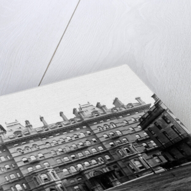 The Langham Hotel from Portland Place, 1896 by English School