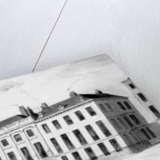 View of the North Side and East Side of Soho Square, 1854 by English School